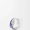 Anello a più giri in argento sterling e smalto