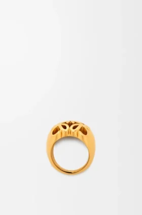 Anello con sigillo Anagram Bombé