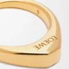 Anello Stirrup in argento sterling