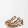Ballet Runner 2.0 in pelle scamosciata e mesh