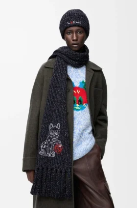 Berretto in misto lana, seta e alpaca