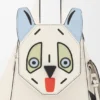 Borsa a hammock compatta “Futurist Cat” in pelle di vitello classica