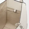 Borsa a hammock compatta “Futurist Cat” in pelle di vitello classica