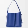 Borsa a secchiello Bilbao media in pelle di vitello liscia