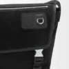 Borsa a tracolla Flex media in tela e pelle scamosciata