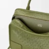 Borsa Amazona 180 grande in pelle di struzzo