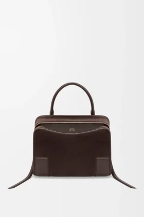 Borsa Amazona 180 media in pelle scamosciata