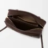 Borsa Amazona 180 media in pelle scamosciata