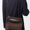 Borsa Amazona 180 media in pelle scamosciata