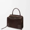 Borsa Amazona 180 media in pelle scamosciata