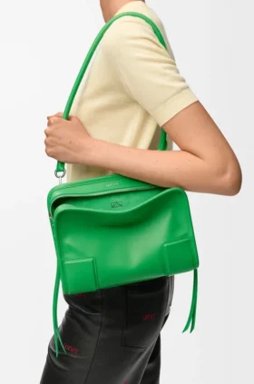 Borsa Amazona 180 piccola in morbida pelle di vitello