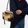 Borsa Amazona 180 piccola in pelle scamosciata