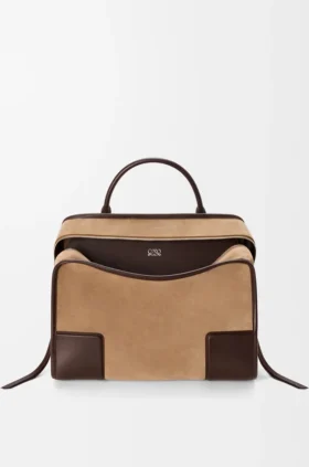 Borsa Amazona 180 XL in pelle scamosciata