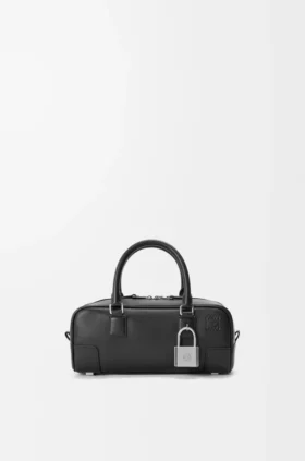 Borsa Amazona 23 Cropped in pelle di vitello lucida