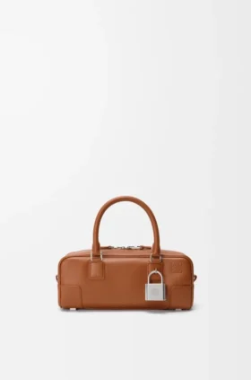 Borsa Amazona 23 Cropped in pelle di vitello lucida