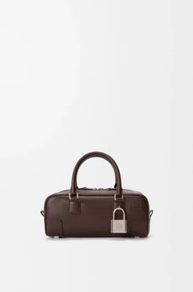 Borsa Amazona 23 Cropped in pelle di vitello lucida