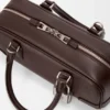 Borsa Amazona 23 Cropped in pelle di vitello lucida