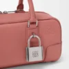Borsa Amazona 23 Cropped in pelle di vitello lucida