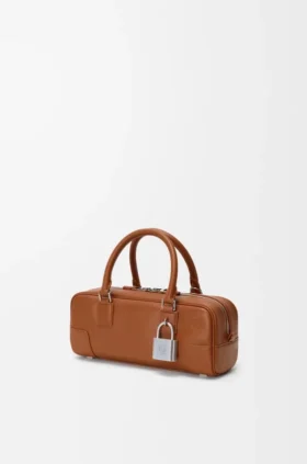 Borsa Amazona 23 Cropped in pelle di vitello lucida