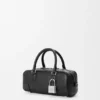 Borsa Amazona 23 Cropped in pelle di vitello lucida