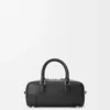 Borsa Amazona 23 Cropped in pelle di vitello lucida