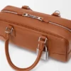 Borsa Amazona 23 Cropped in pelle di vitello lucida