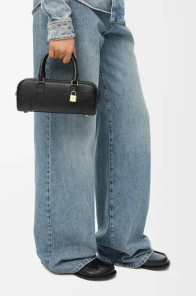 Borsa Amazona 23 Cropped in pelle di vitello nappa