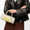 Borsa Amazona 23 Cropped in pelle di vitello nappa