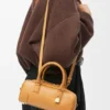 Borsa Amazona 23 Cropped in pelle di vitello nappa