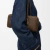 Borsa Amazona 31 Cropped in nabuk martellato