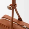 Borsa Amazona 31 Cropped in pelle di vitello lucida