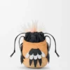Borsa Bird in palma di Iraca e pelle di vitello