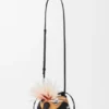 Borsa Bird in palma di Iraca e pelle di vitello