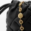 Borsa Flamenco Purse in pelle di vitello nappa increspata