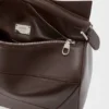 Borsa grande “Featherlight Puzzle” in pelle di agnello nappa