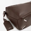 Borsa grande “Featherlight Puzzle” in pelle di agnello nappa