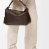 Borsa grande “Featherlight Puzzle” in pelle di agnello nappa