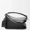 Borsa grande “Featherlight Puzzle” in pelle di agnello nappa