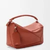 Borsa grande “Featherlight Puzzle” in pelle di agnello nappa