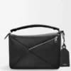 Borsa grande “Featherlight Puzzle” in pelle di agnello nappa