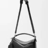 Borsa grande “Featherlight Puzzle” in pelle di agnello nappa