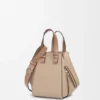 Borsa Hammock Compact in morbida pelle di vitello martellata