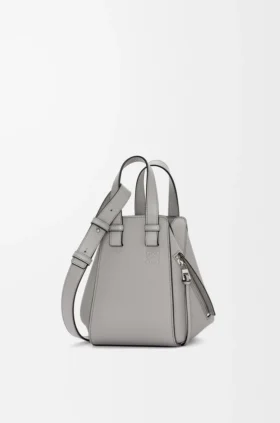 Borsa Hammock Compact in morbida pelle di vitello martellata
