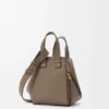 Borsa Hammock Compact in morbida pelle di vitello martellata