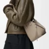 Borsa Hammock Compact in morbida pelle di vitello martellata