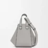 Borsa Hammock Compact in morbida pelle di vitello martellata