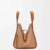 Borsa Hammock Compact in morbida pelle di vitello martellata