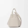 Borsa Hammock Compact in morbida pelle di vitello martellata