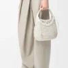 Borsa Hobo “Diamond” in pelle di vitello