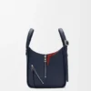 Borsa Layered Hammock Flip in classica pelle di vitello